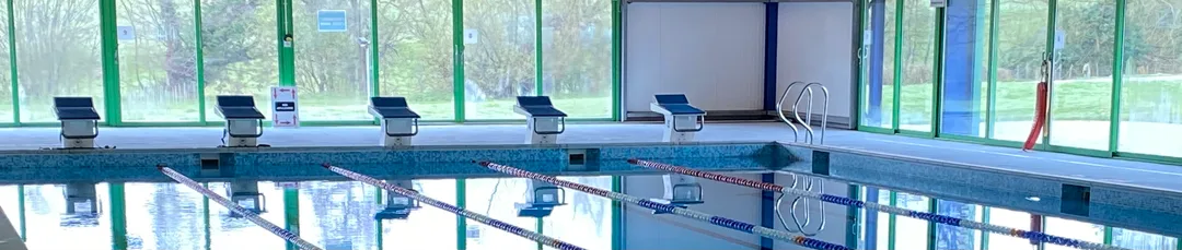 The competitive swimming pool facility at Moreton Hall School in Oswestry, Shropshire.